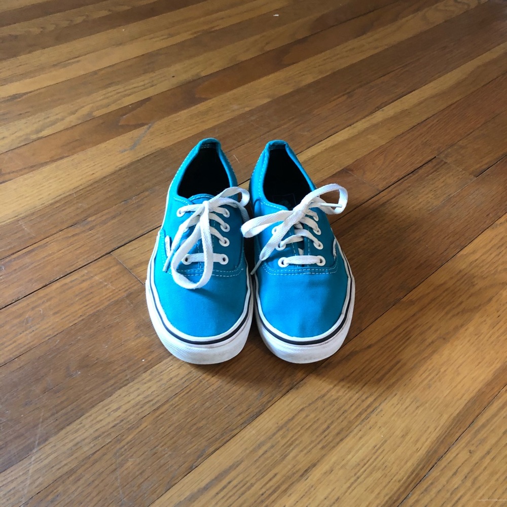 Turquoise Vans - Picture 2 of 6